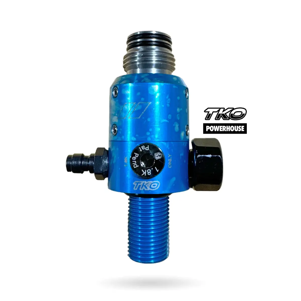 Powerhouse Tko Tank Regulator - Light Blue Acid 1