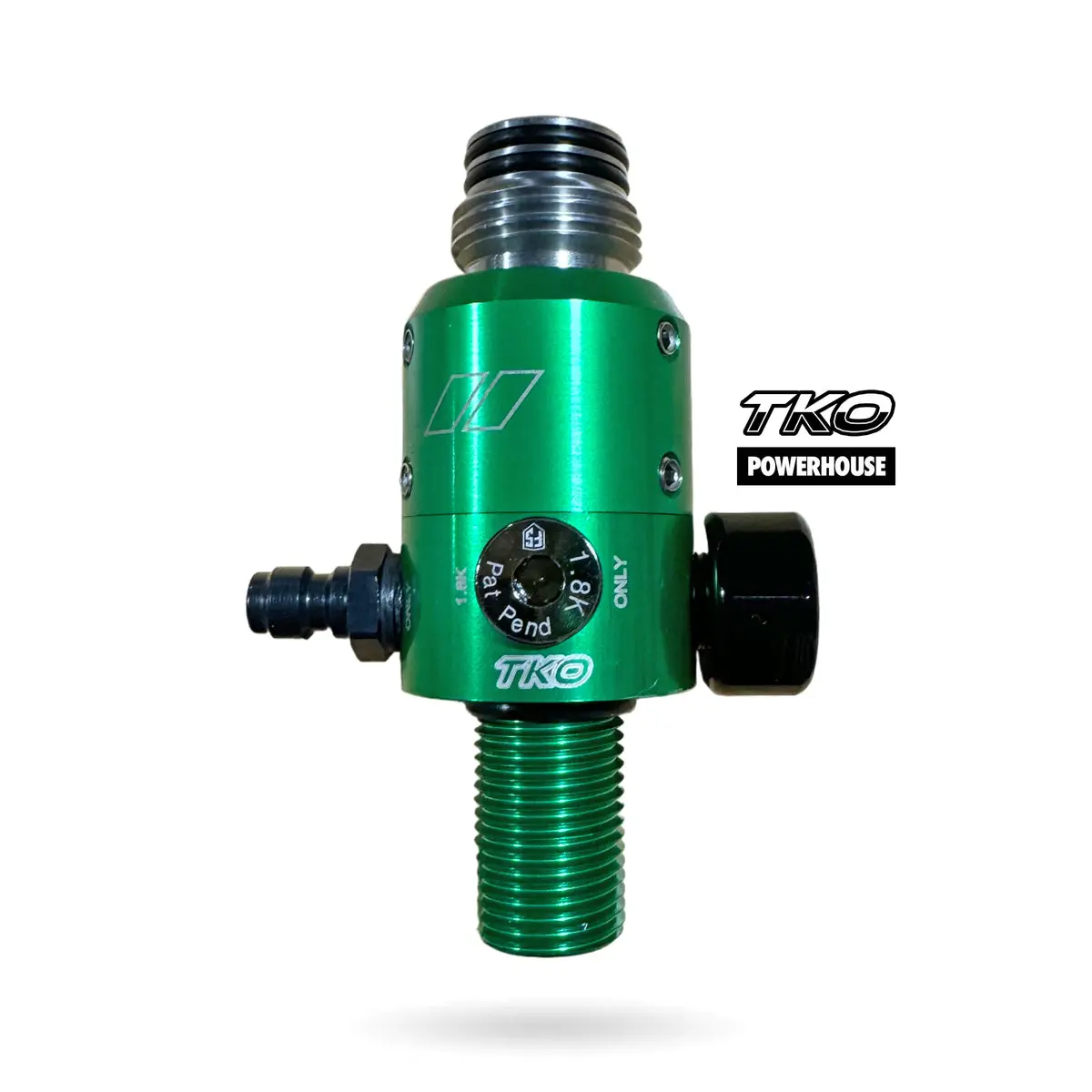 Powerhouse Tko Tank Regulator - Green 1