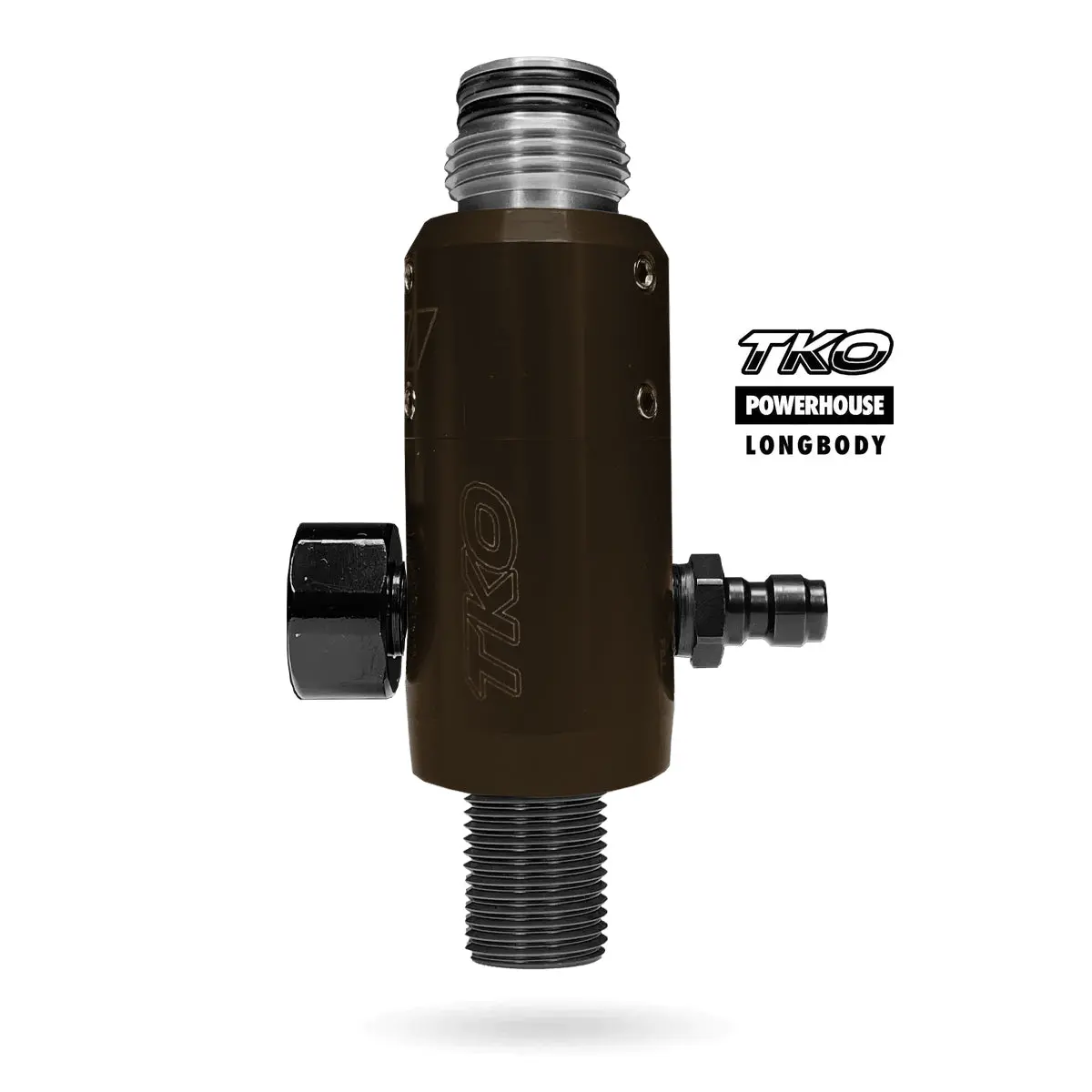 Powerhouse Tko "Longbody" Tank Regulator - Brown 1
