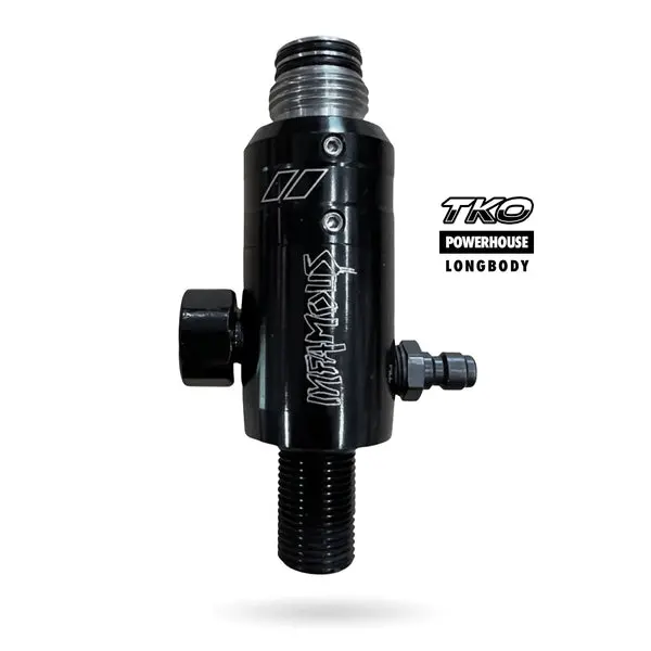 Powerhouse Tko "Longbody" Tank Regulator - Black 1