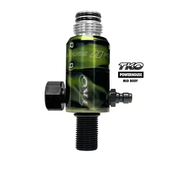 Powerhouse Tko "Mid Body" Tank Regulator - Acid Wash 1