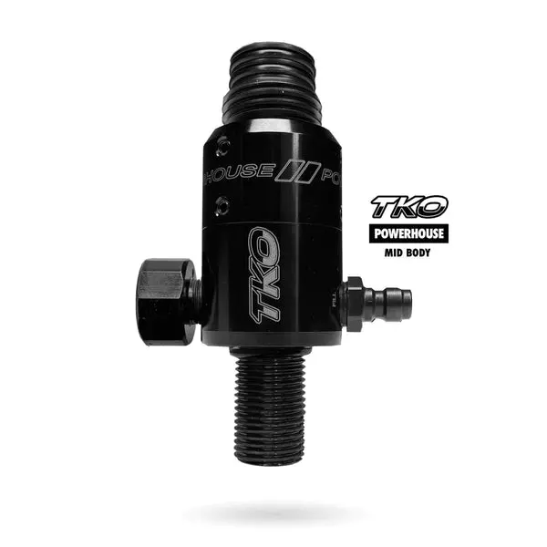 Powerhouse Tko "Mid Body" Tank Regulator - Blackout 1