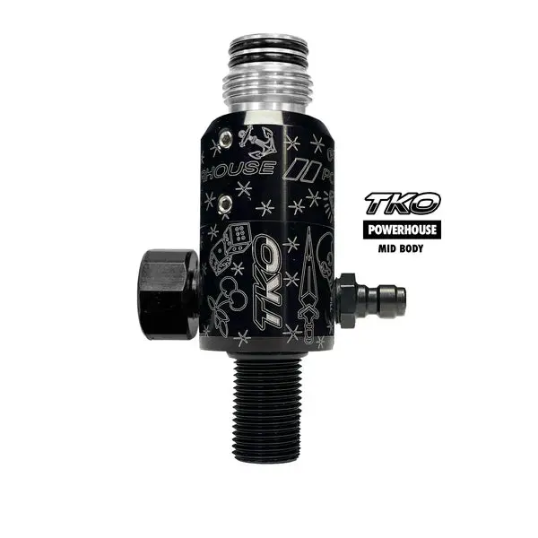 Powerhouse Tko "Mid Body" Tank Regulator - Tattoo 1