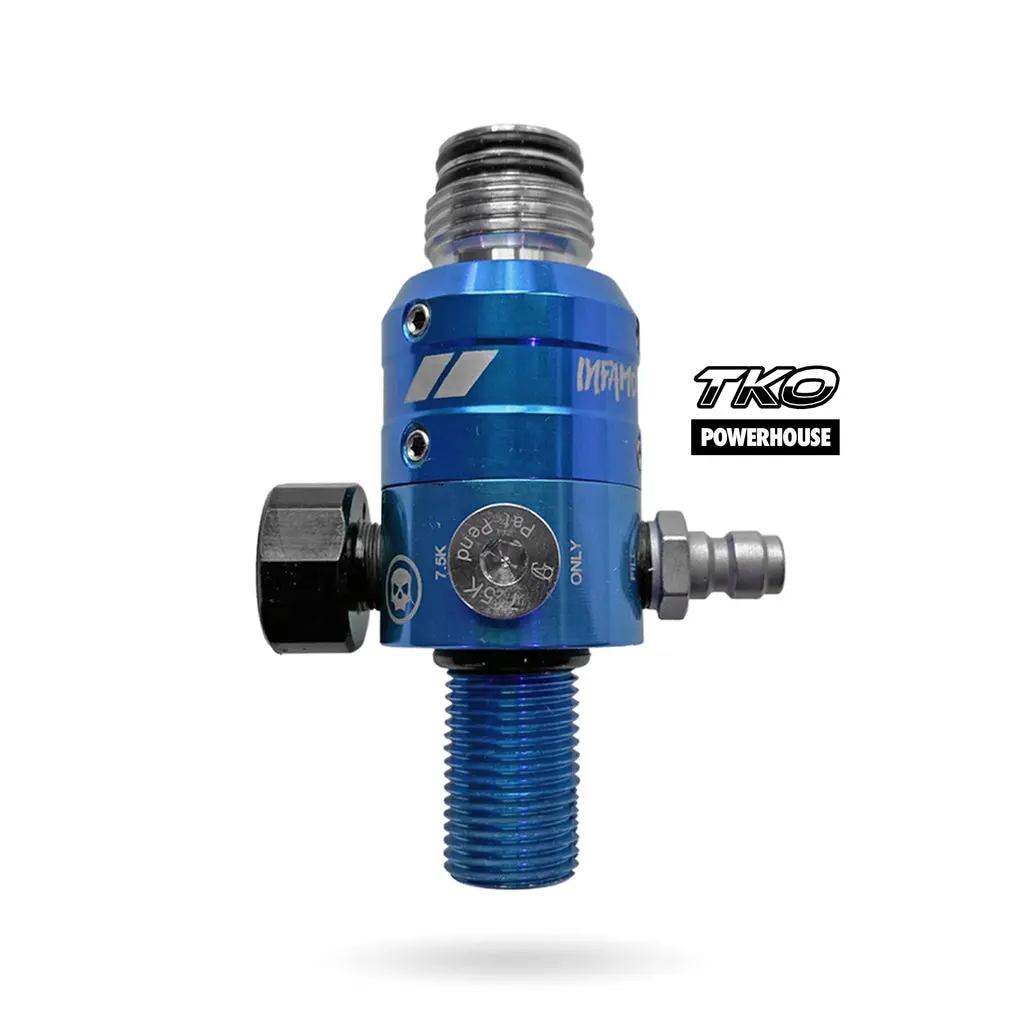 Powerhouse Tko Tank Regulator - Blue 1