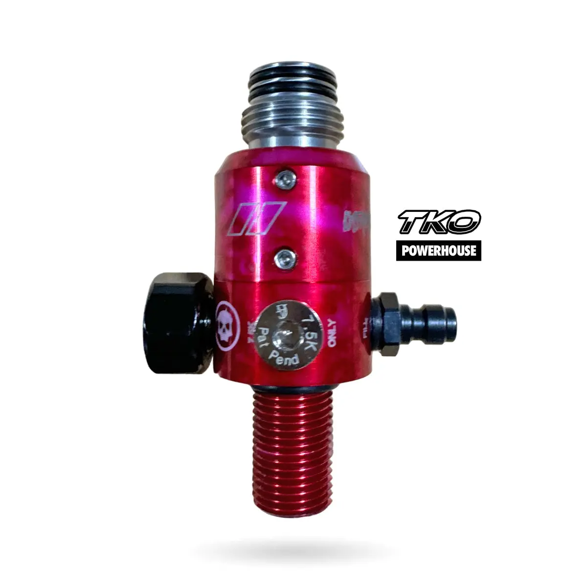 Powerhouse Tko Tank Regulator - Red Pink Acid 1