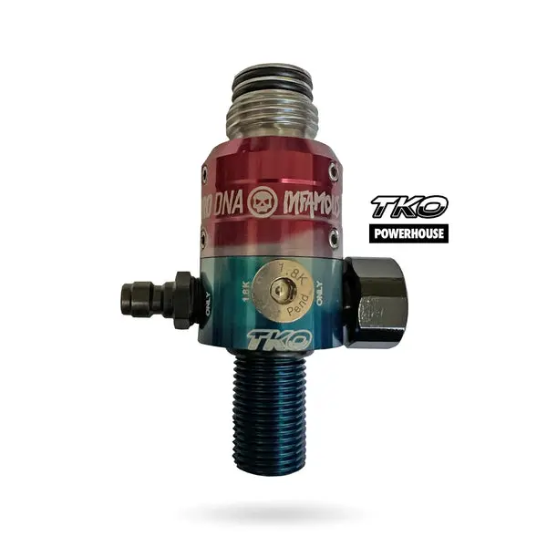 Powerhouse Tko Tank Regulator - Red/White/Blue 1