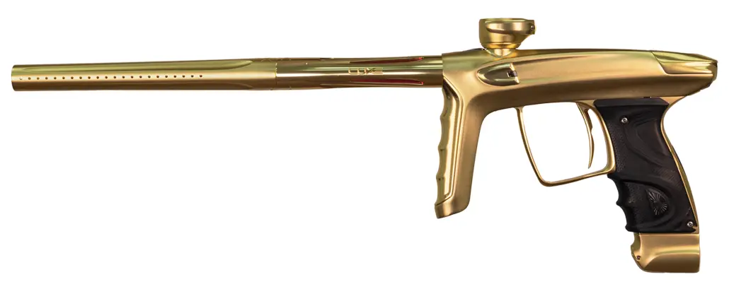 Dlx Luxe Tm40 Paintball Gun - Dust Gold/Polished Gold 1