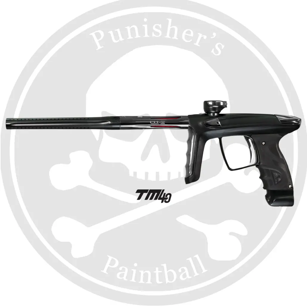 Dlx Luxe Tm40 Paintball Gun - Dust Black/Polished Pewter 1