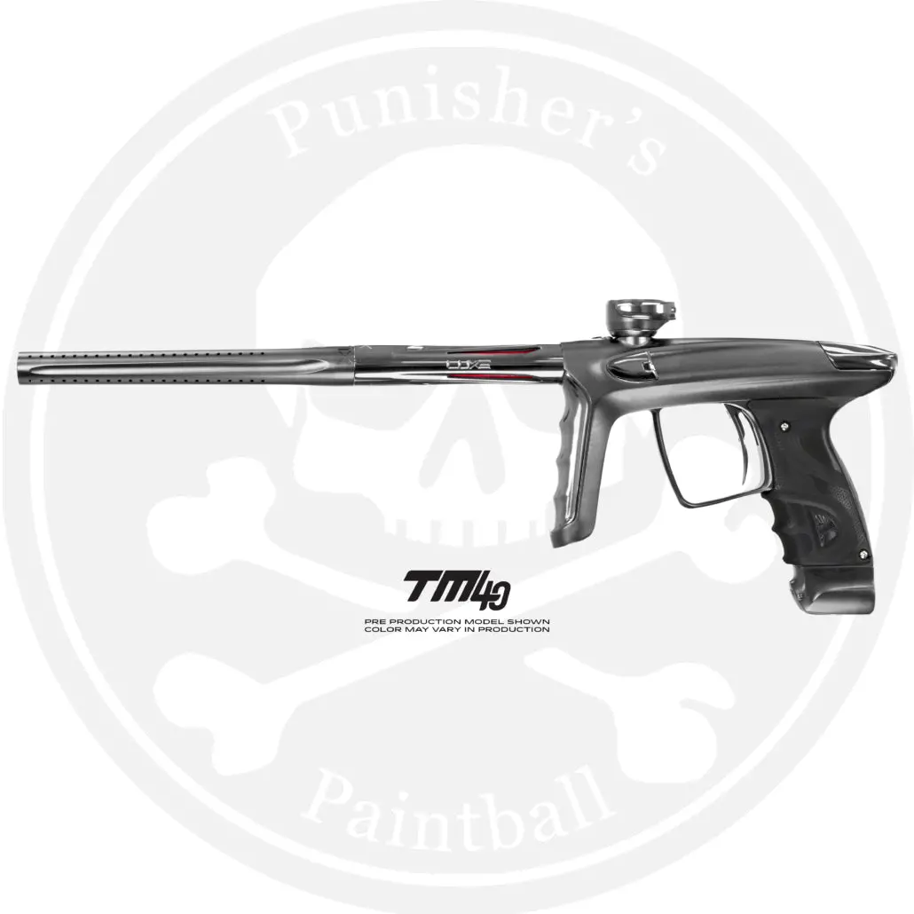 Dlx Luxe Tm40 Paintball Gun - Dust Pewter/Polished Silver 1