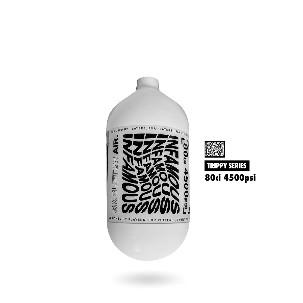 Infamous Skeleton Air "Trippy Series" Hyperlight Air Tank 80Ci 1