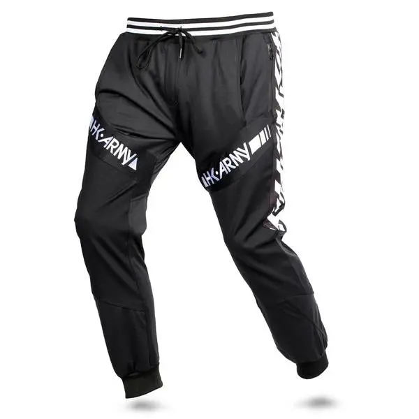Hk Army Trk Jogger Retro Stripe Pants - Black 1