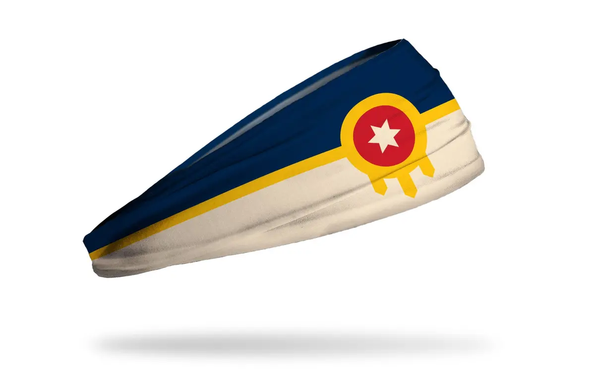Tulsa Flag Big Bang Lite Headband 1