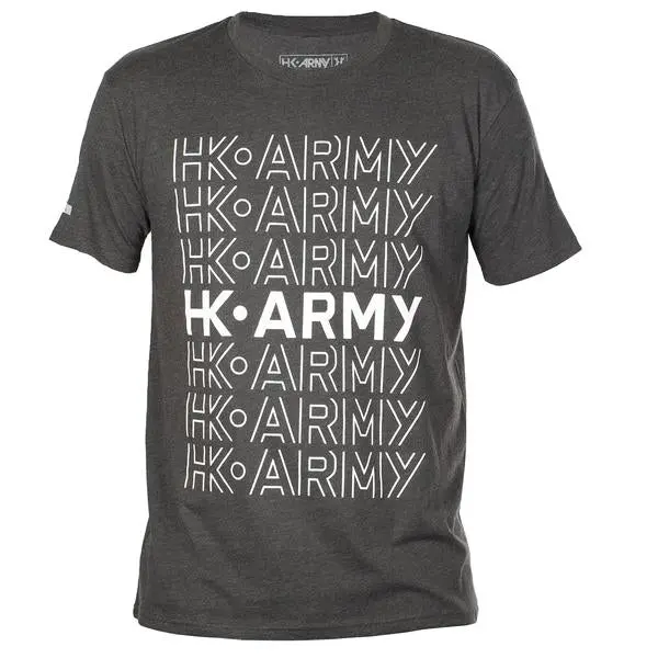 Hk Army T-Shirt - Parallel - Heather Charcoal 1