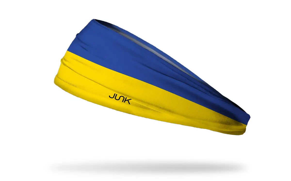 Ukraine Flag Big Bang Lite Headband 1