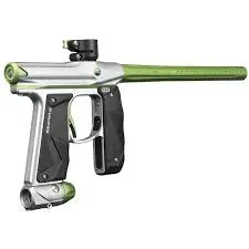 Empire Paintball Mini Gs Marker- Silver/Green 1