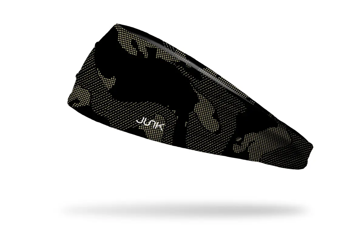 Veil: Nanoweave Gold Black Big Bang Lite Headband 1