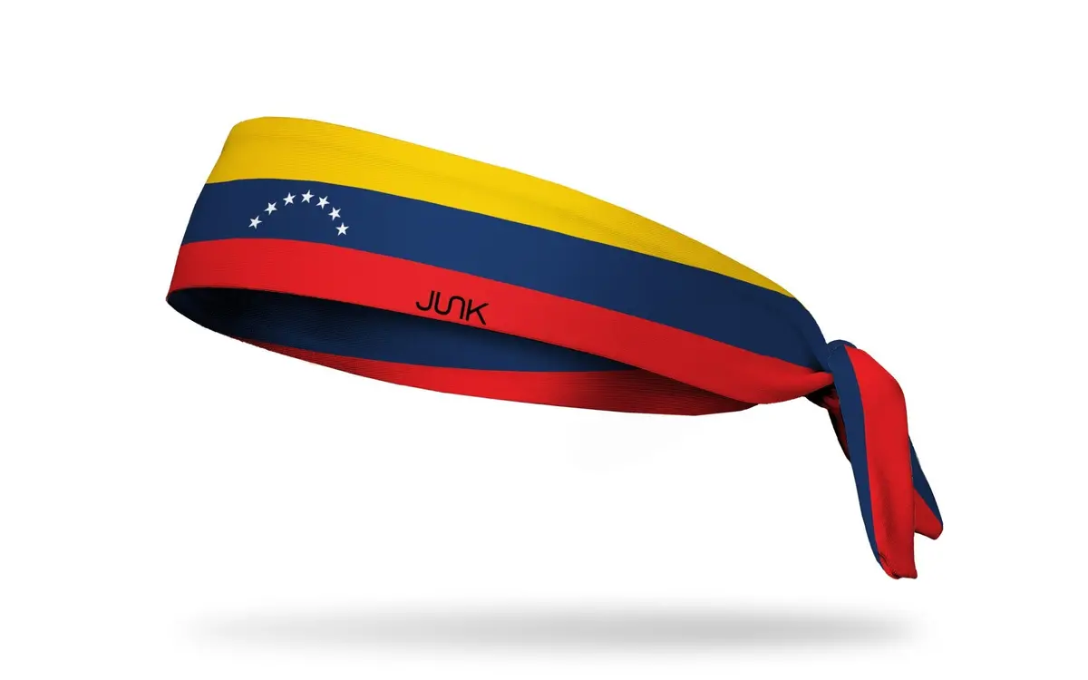 Venezuela Flag Flex Tie Headband 1