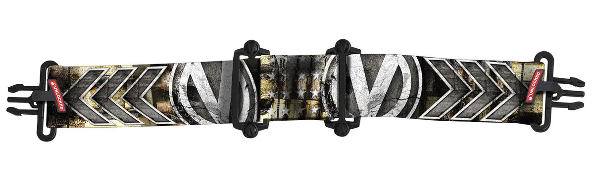 Virtue Vio Goggle Strap - Concrete Decay 1