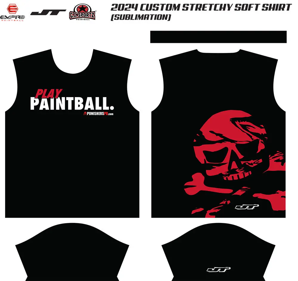 Punisherspb.Com Jt Collaboration Stretchy Soft T-Shirts - Valiant 1