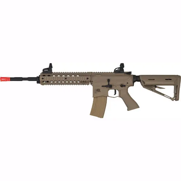 Valken Asl Hi-Velocity Mod-L Aeg Airsoft Rifle - Desert 1