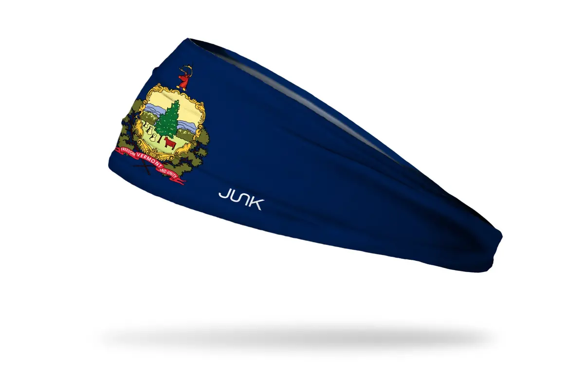 Vermont Flag Headband 1