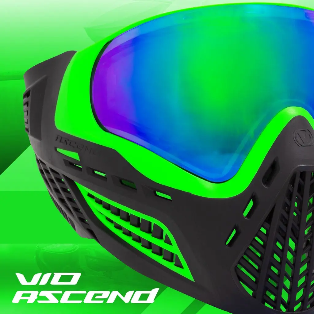 Virtue Vio Ascend Paintball Mask - Lime Emerald 1