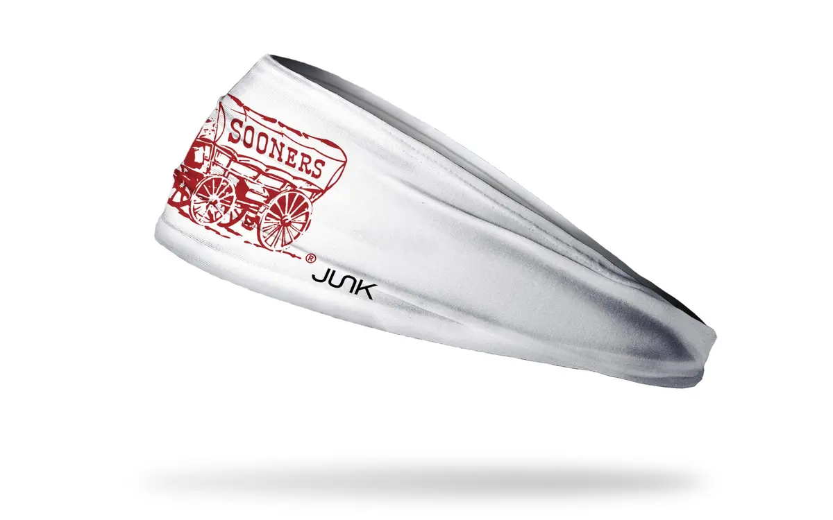 University Of Oklahoma: Schooner White Big Bang Lite Headband 1