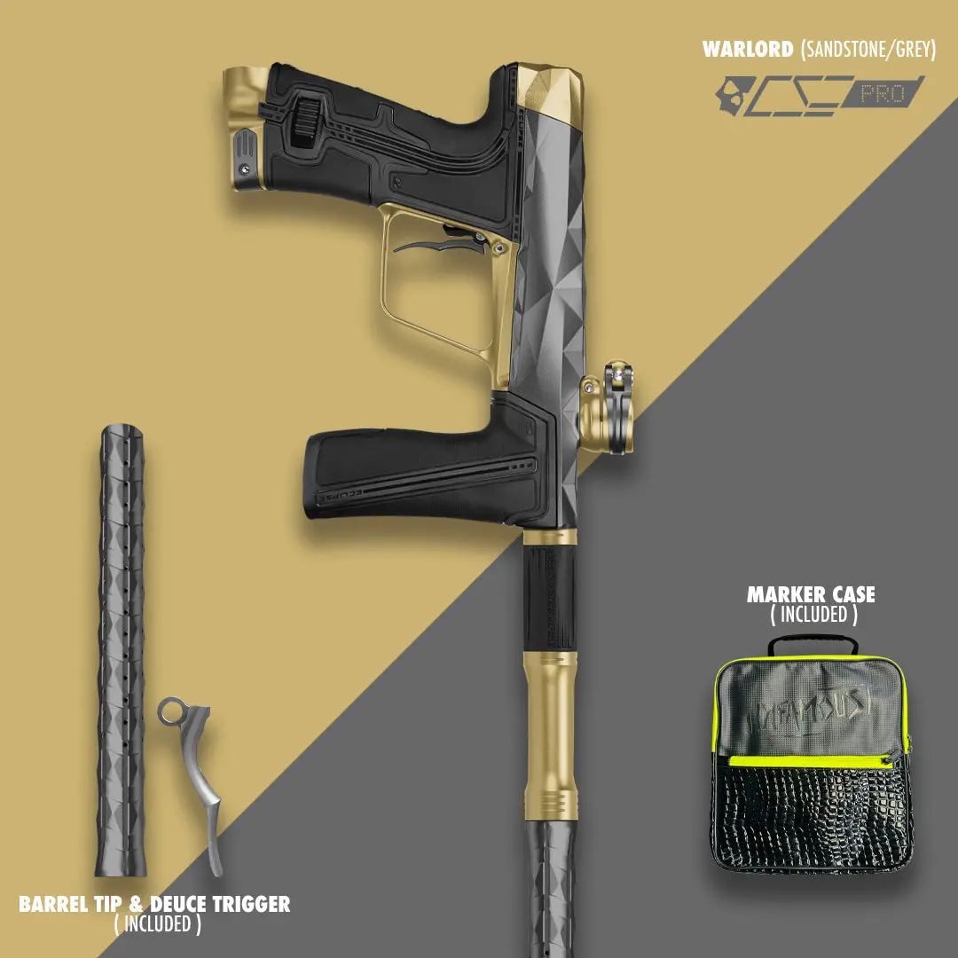 Planet Eclipse/Infamous Cs3 Pro Paintball Gun - Warlord (Medium Grey/Sandstone) *Pre Order* 1