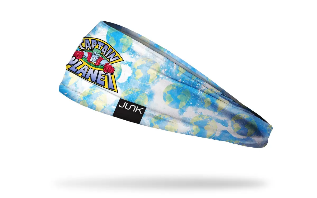 Captain Planet Earth Day Big Bang Lite Headband 1