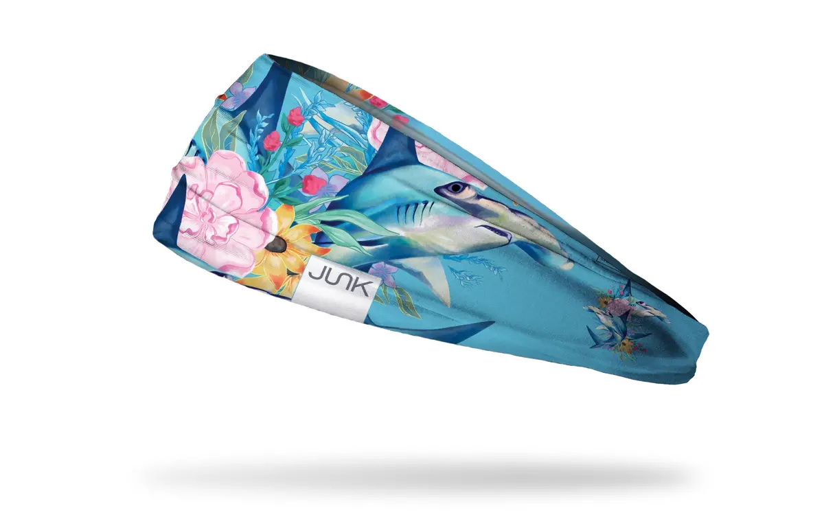 Shark Week: Hibiscus Hammerhead Big Bang Lite Headband 1