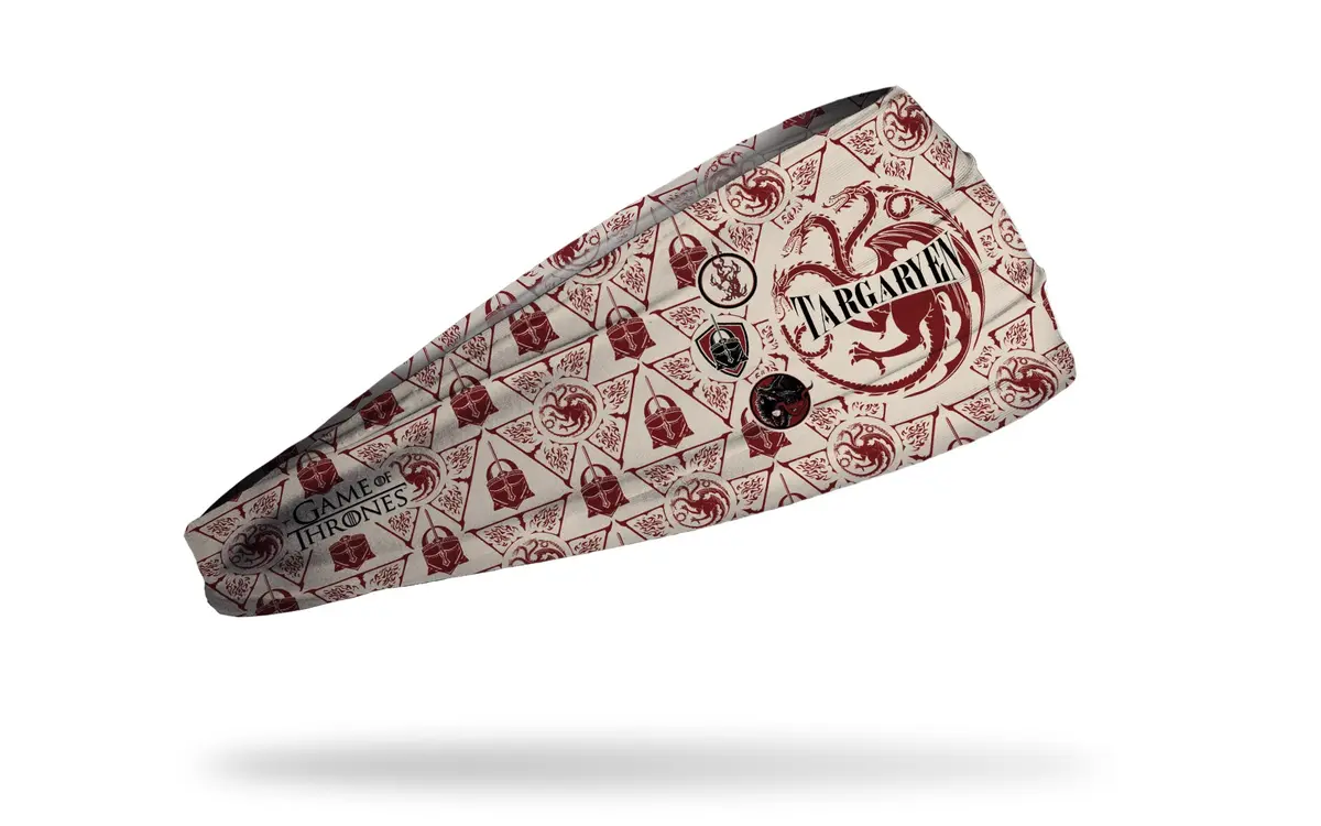 Game Of Thrones: Targaryen Pattern Big Bang Lite Headband 1