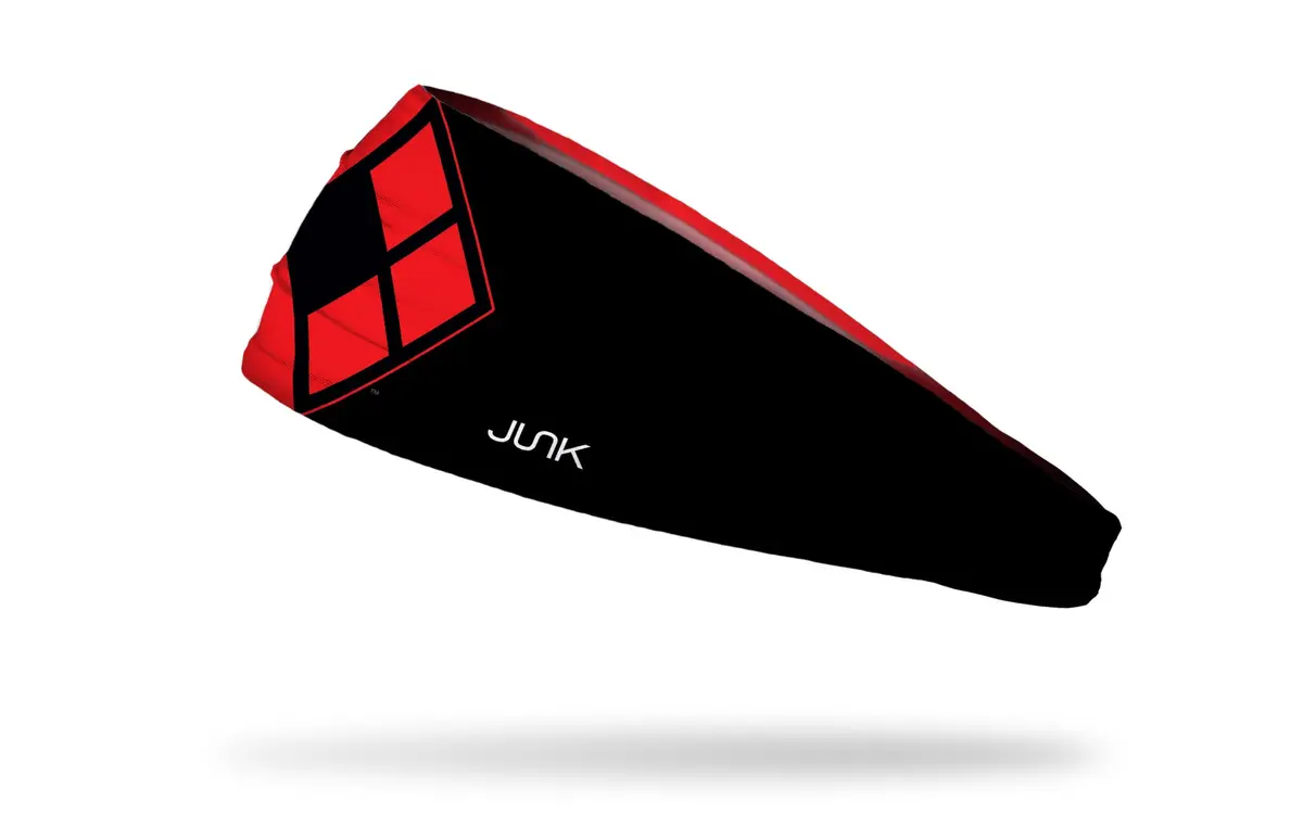 Harley Quinn: Diamonds Red & Black Big Bang Lite Headband 1