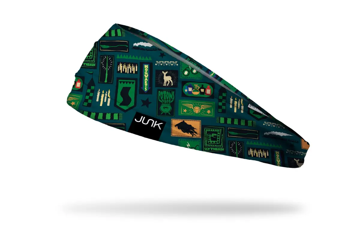Harry Potter: Slytherin Patchwork Big Bang Lite Headband 1
