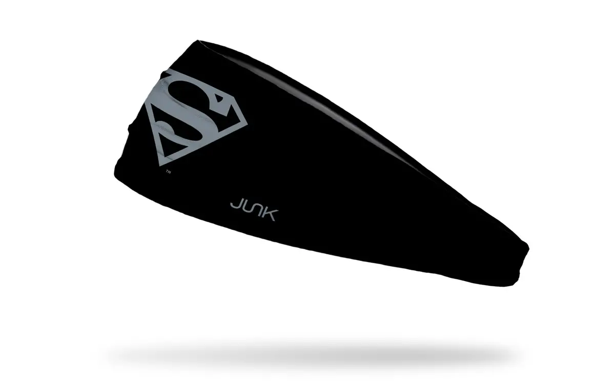 Superman: Gray Logo Big Bang Lite Headband 1