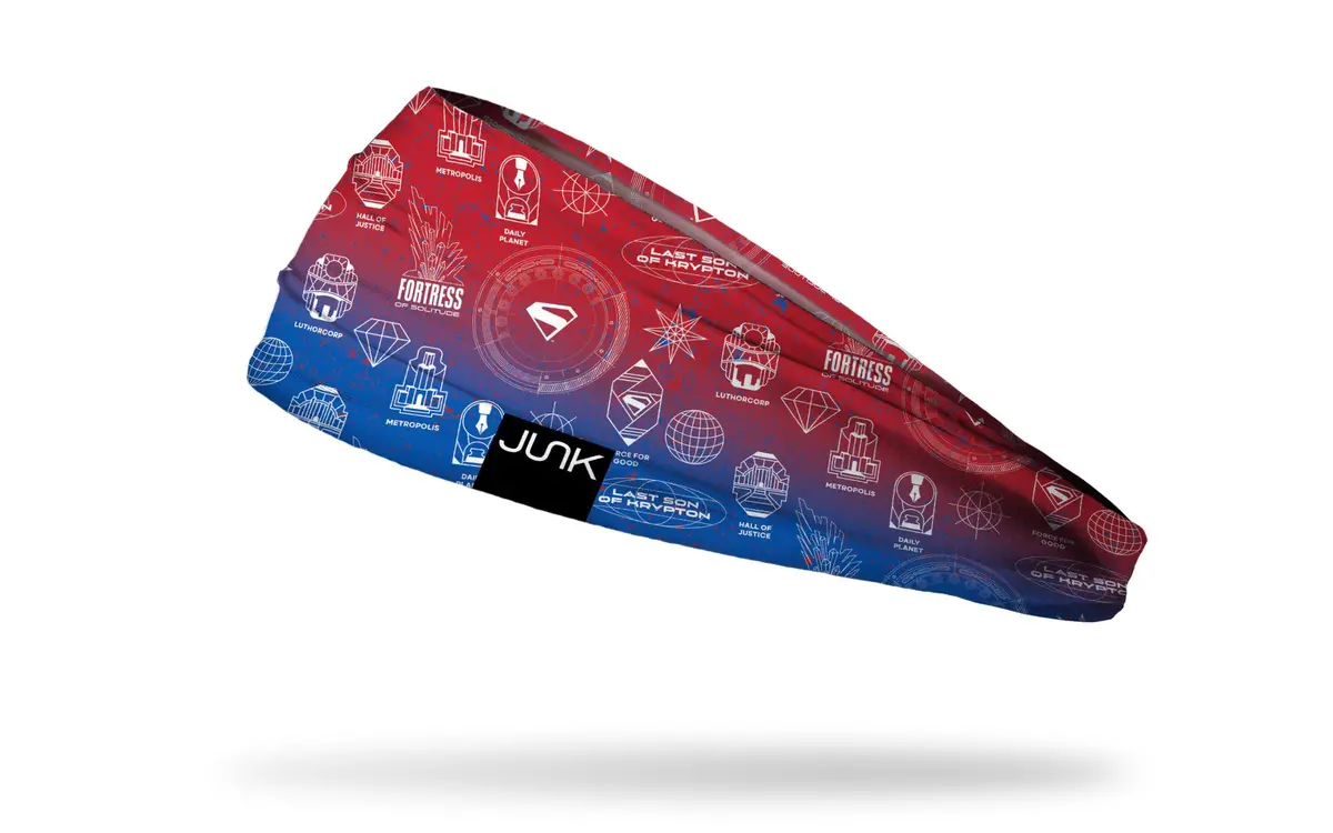 Superman: Overload With Icons Big Bang Lite Headband 1
