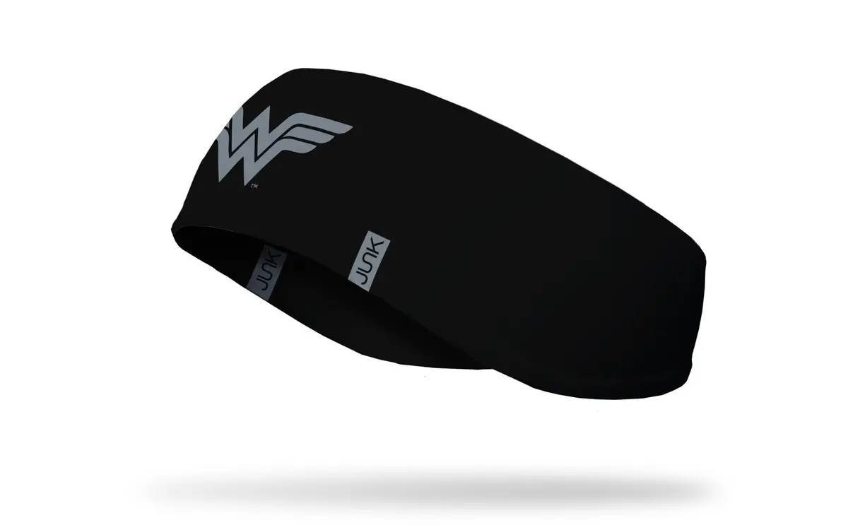 Wonder Woman: Gray Logo Ear Warmer 1