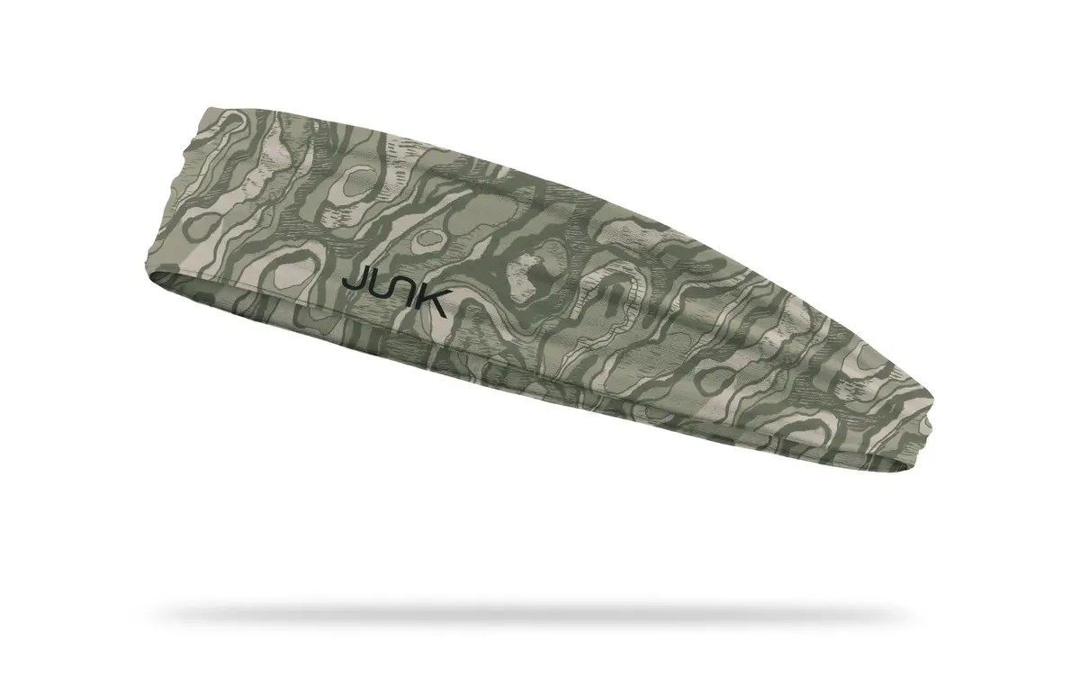 Whorled Wood Infinity Headband 1
