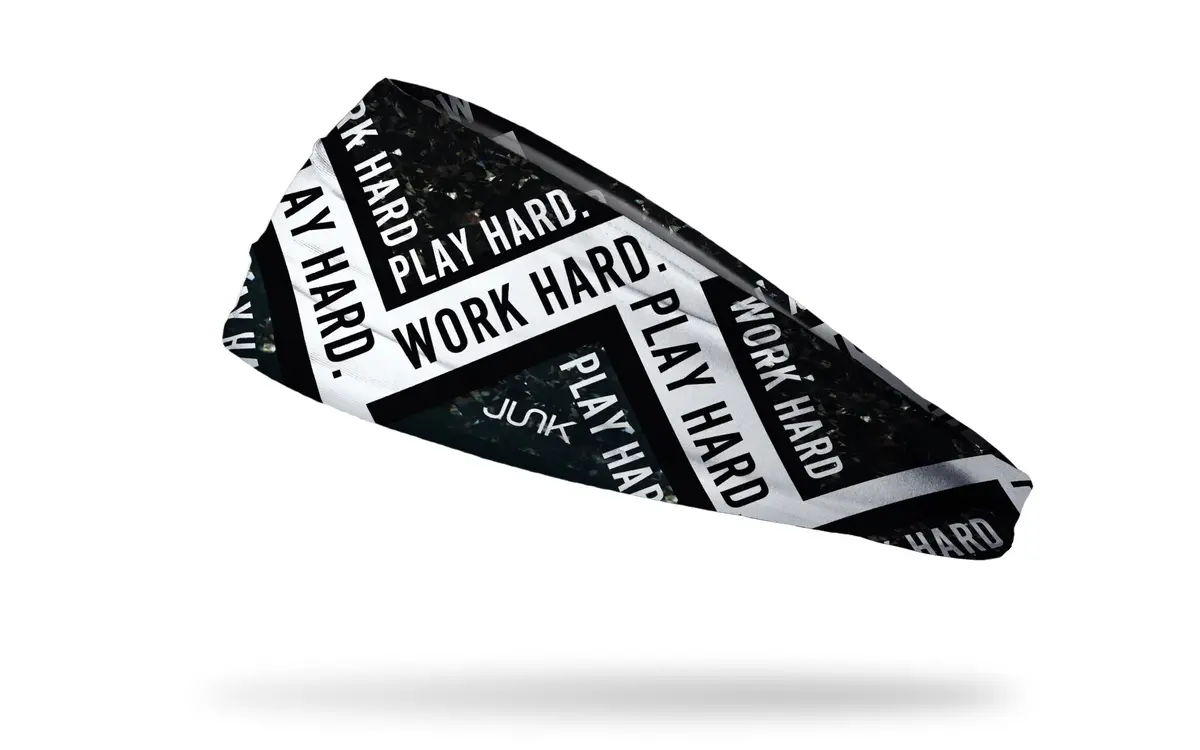 Work Hard Play Hard Big Bang Lite Headband 1