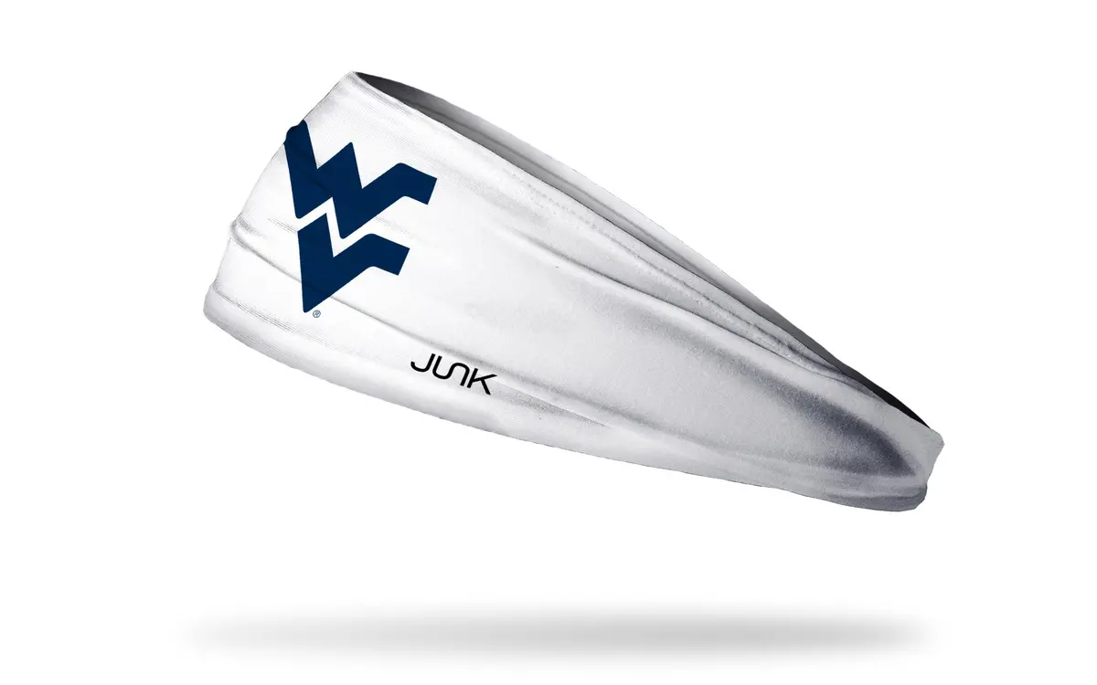 West Virginia University: Logo White Big Bang Lite Headband 1