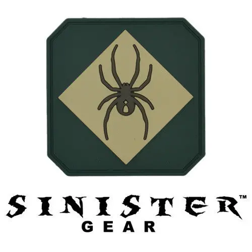 Sinister Gear "Widow" Pvc Patch - Forest 1