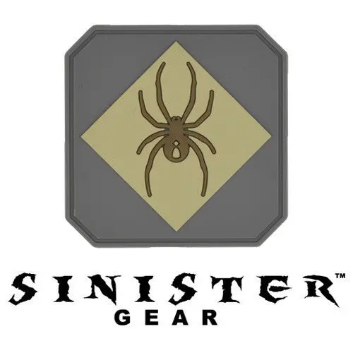 Sinister Gear "Widow" Pvc Patch - Light 1