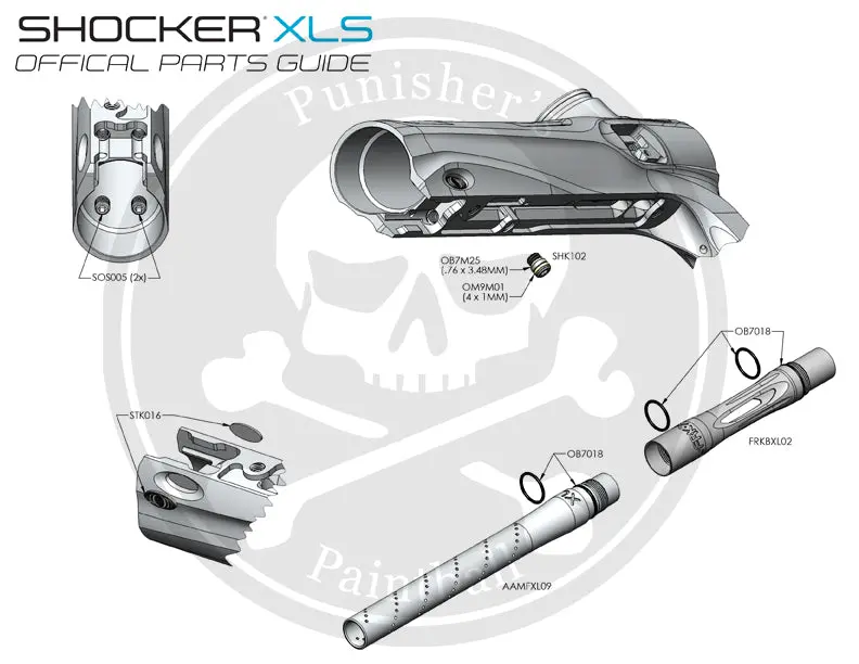 Sp Shocker Xls Body Parts List - Pick The Part You Need! 1