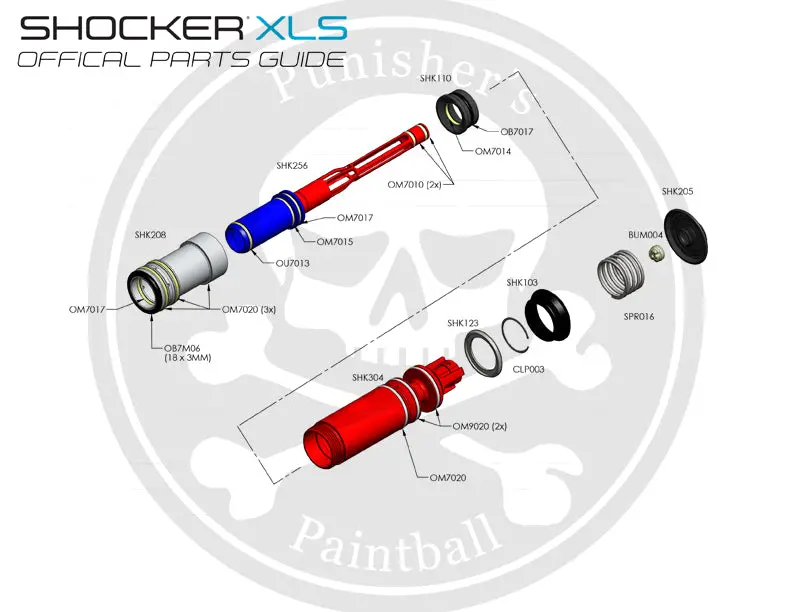 Sp Shocker Xls Bolt System Parts List - Pick The Part You Need! 1