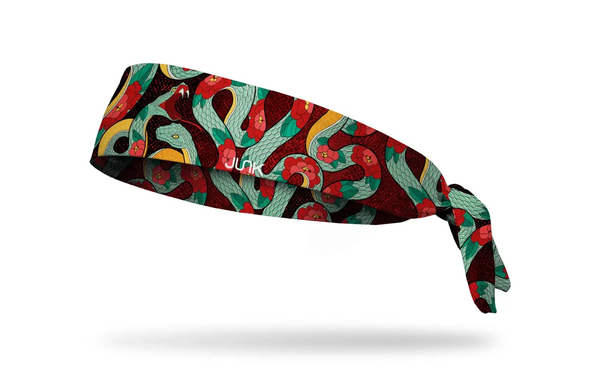 Year Of The Snake Flex Tie Headband 1