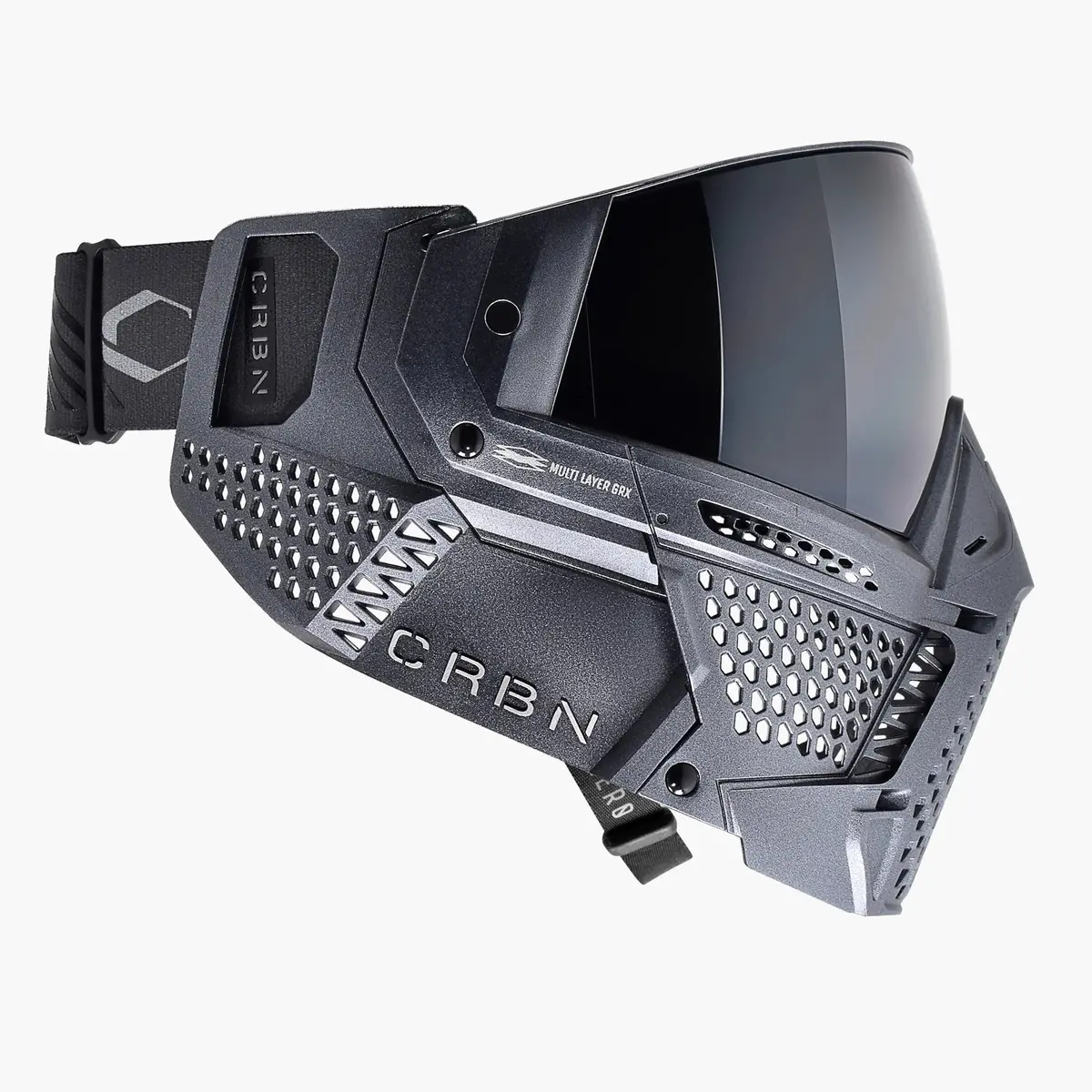 Carbon Zero Grx Elmt Paintball Mask - Platinum 2