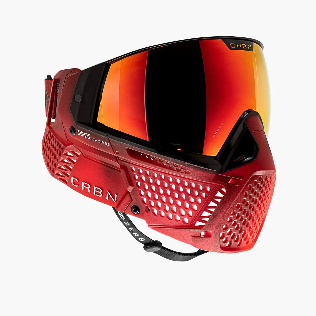 Carbon Zero Pro Fade Paintball Mask - Blood 1