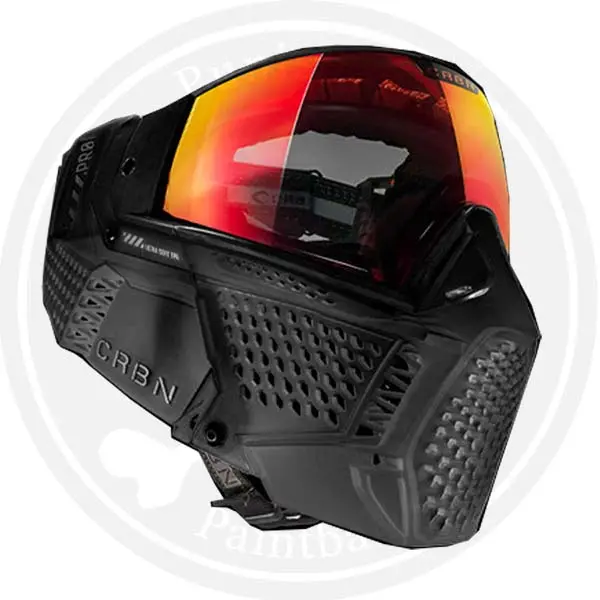 Carbon Zero Pro Paintball Mask - More Coverage - Smoke 1