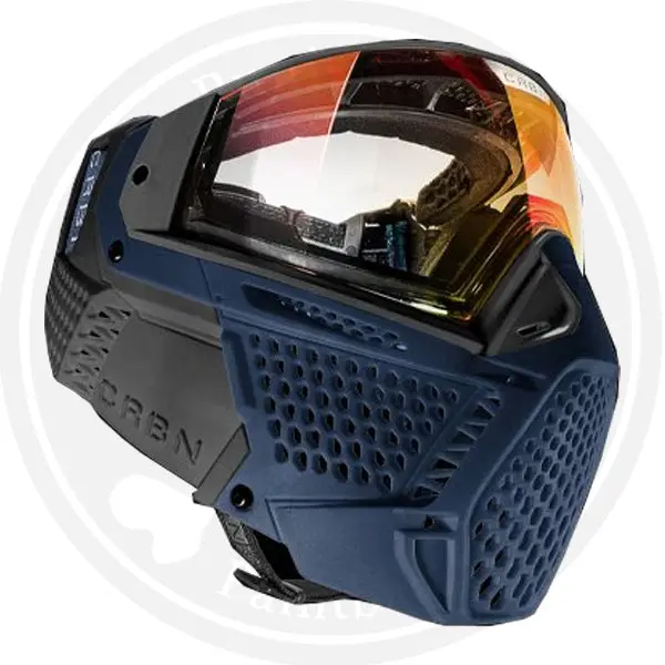 Carbon Zero Sld Paintball Mask - More Coverage - Royal 1