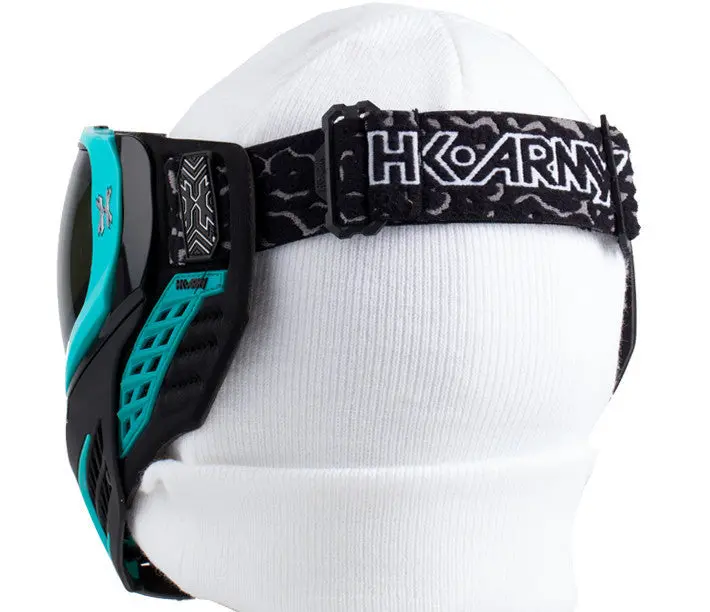 Klr Goggle Abyss (Black/Teal - Cobalt Lens) 2