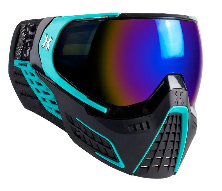 Klr Goggle Abyss (Black/Teal - Cobalt Lens) 1
